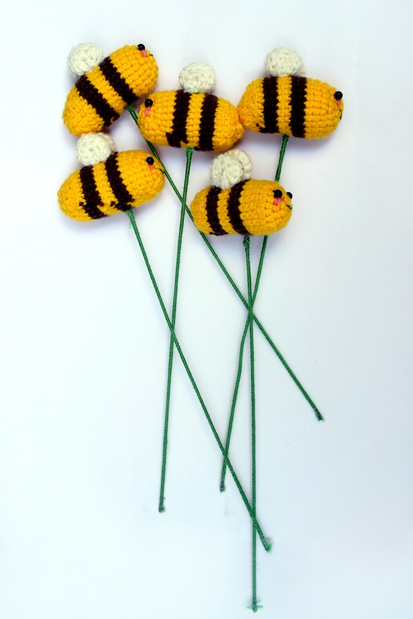 Handmade Crochet Honey Bee