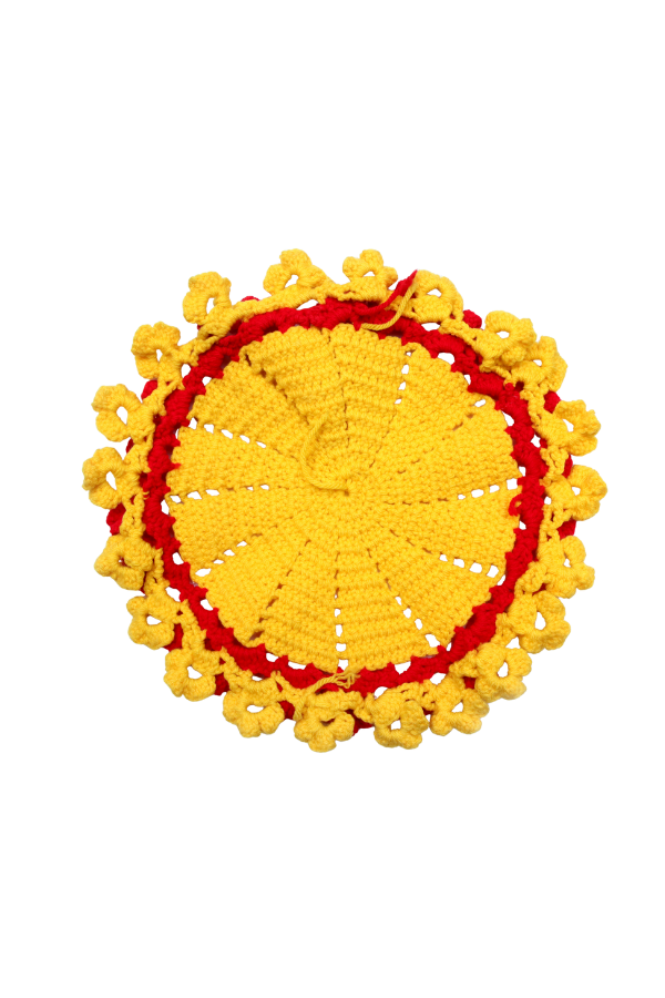 Handmade Crochet Thalposh - Image 2